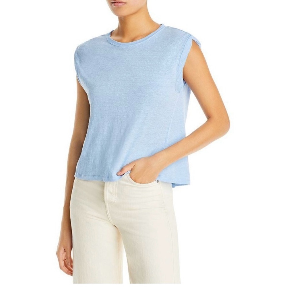 FRAME Muscle Tee 100% Linen